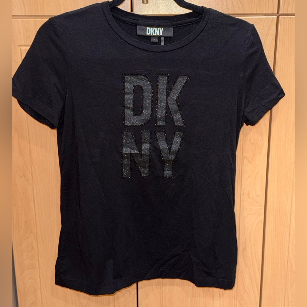 DKNY Black Logo Tshirt